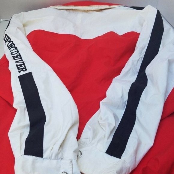 Tyrolia by Head Jacket Sport D’Hiver Stitch Color Block La Champion De Ski Red - Picture 2 of 9